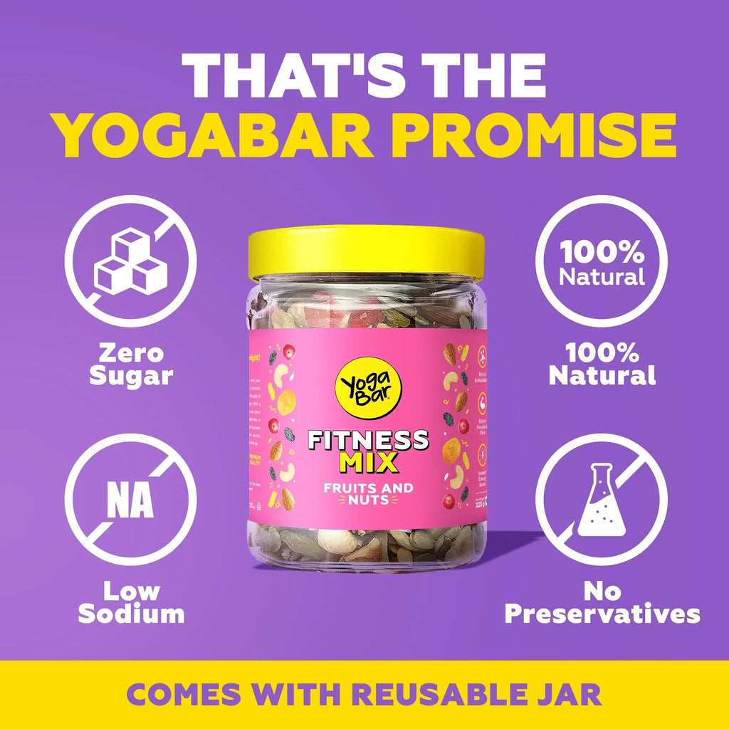 Yogabar Fitness Trail Mix - 325 gms
