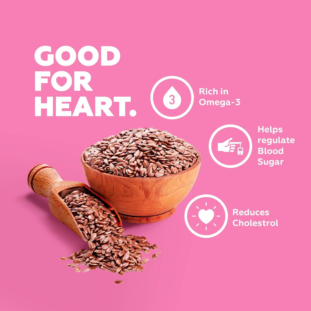 Yogabar Flax Seeds - 250 gms