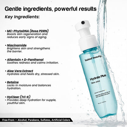 Baked Beauty Hydrate Plus Skin Juice - Hydrating Toner