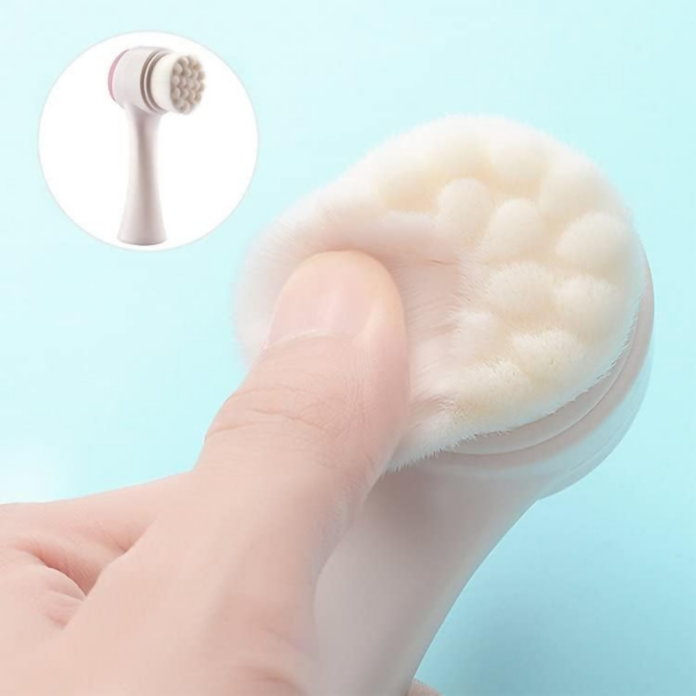 Bronson Professional 2 in 1 Silicone Facial Cleanser Brush Pore Exfoliation Massager
