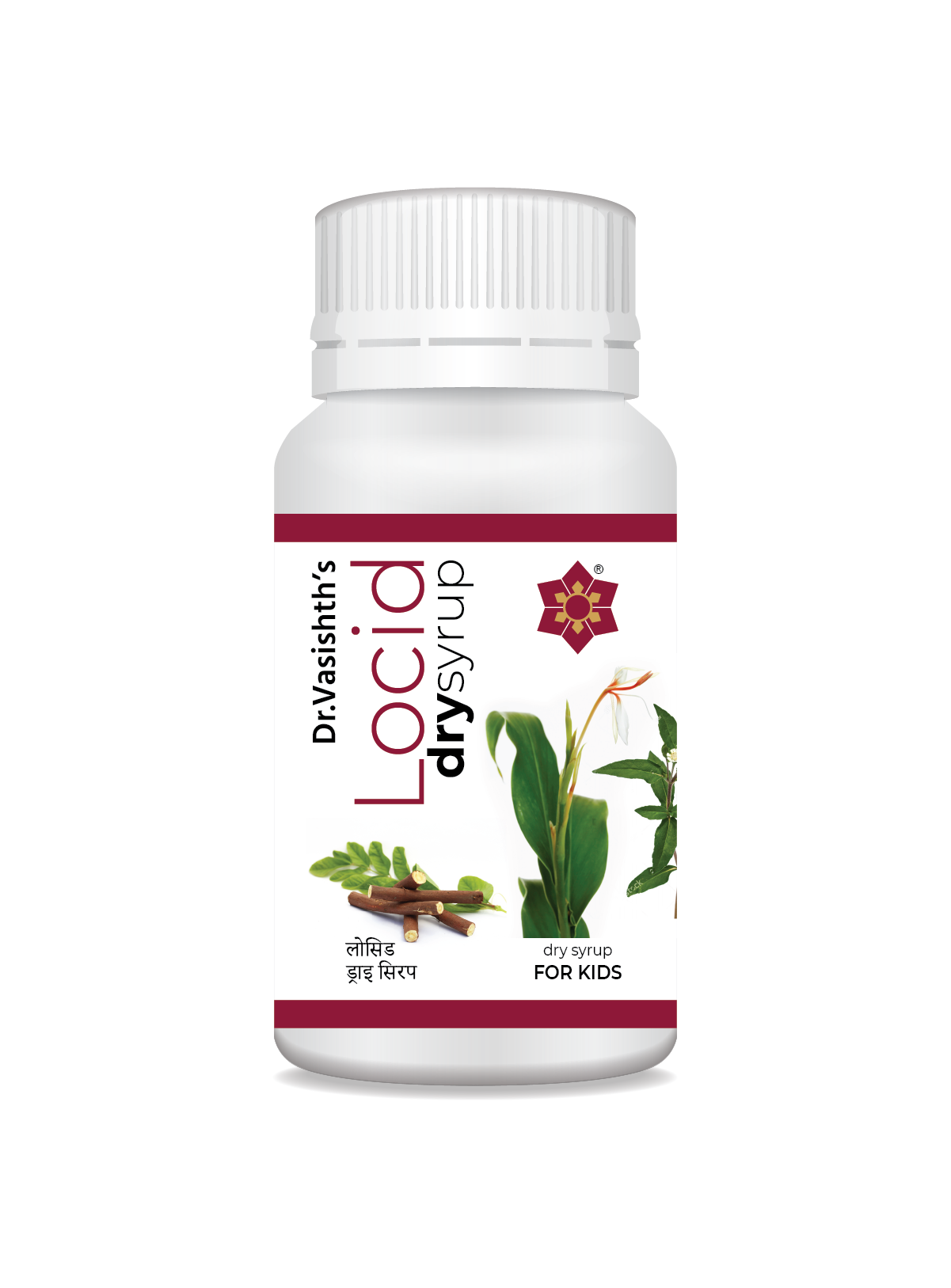 Dr. Vasishth's Locid Dry Syrup (For Kids) - 10 gms