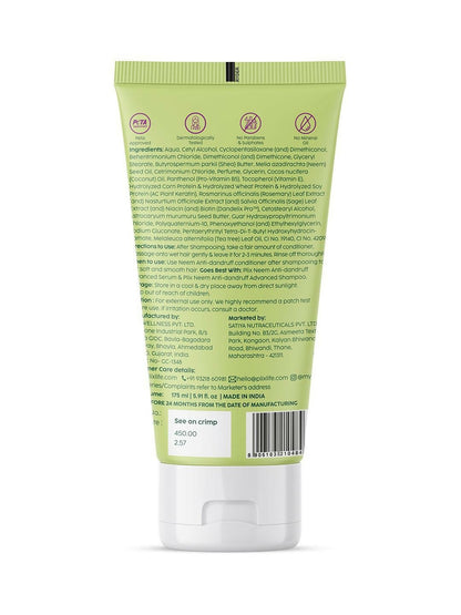 PLIX The Plant Fix Neem Advanced Anti-Dandruff Conditioner Reduces Dandruff, Dryness & Frizz