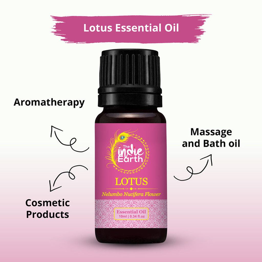 The Indie Earth Lotus Essential Oil - 10 ml