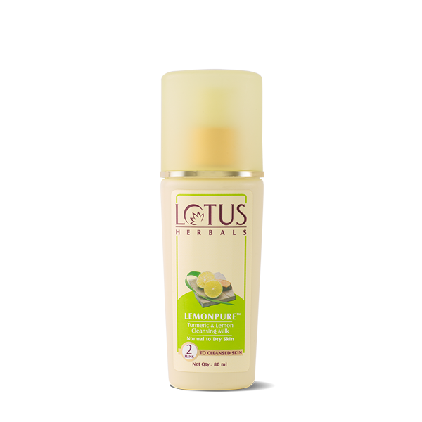 Lotus Herbals Lemonpure Turmeric And Lemon Cleansing Milk