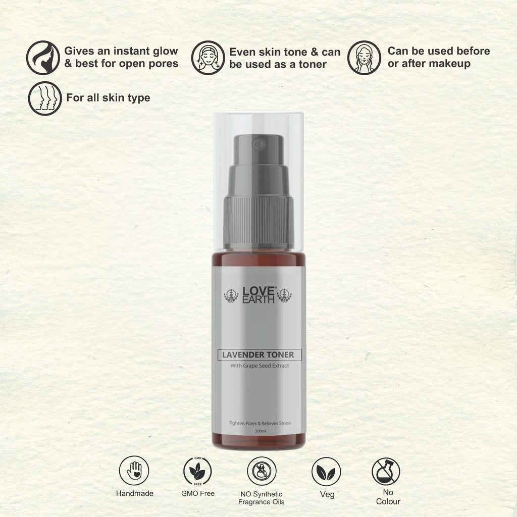 Love Earth Lavender Toner - 100 ml