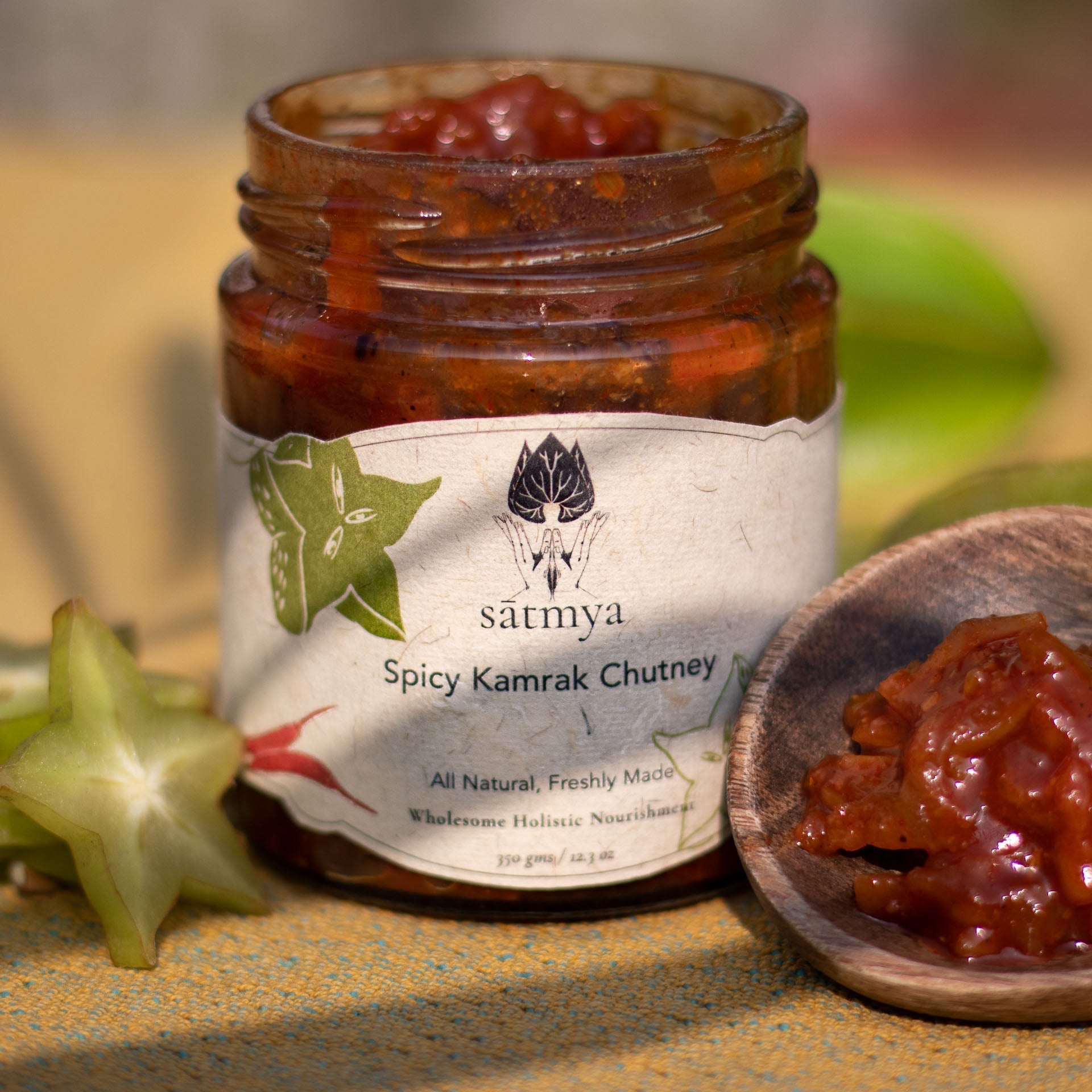 Satmya Spicy Kamrak Chutney - 250 gms