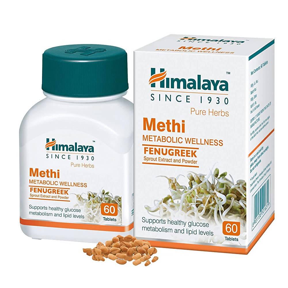 Himalaya  Pure Herbs Methi Wellness Tablets