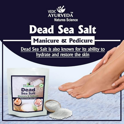 VedicAyurveda Dead Sea Salt Manicure & Pedicure kit