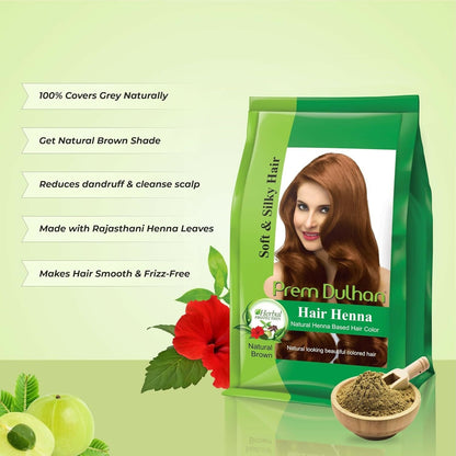 Prem Dulhan Hair Henna Natural Henna Based Hair Color