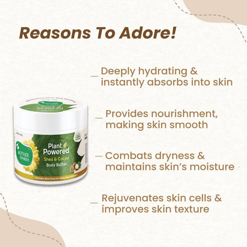 Mother Sparsh Plant Powered Body Butter - 100 gms