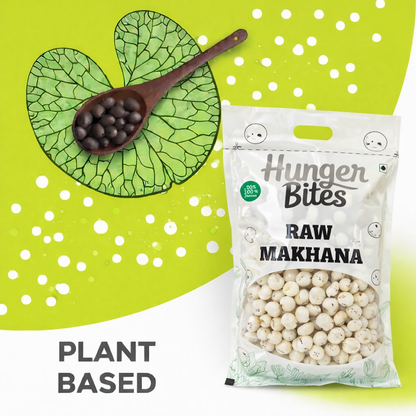 Hunger Bites Premium Raw Makhana