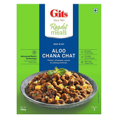 Gits Ready Meals Heat & Eat Aloo Chana Chat