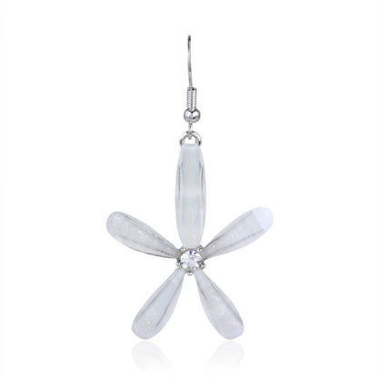 Trendoo Jewelry Gold-Polished Stylish Fancy Party Wear White Drops