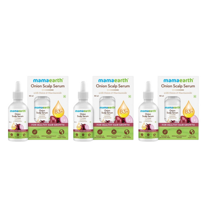Mamaearth Onion Scalp Serum For Healthy Hair Growth