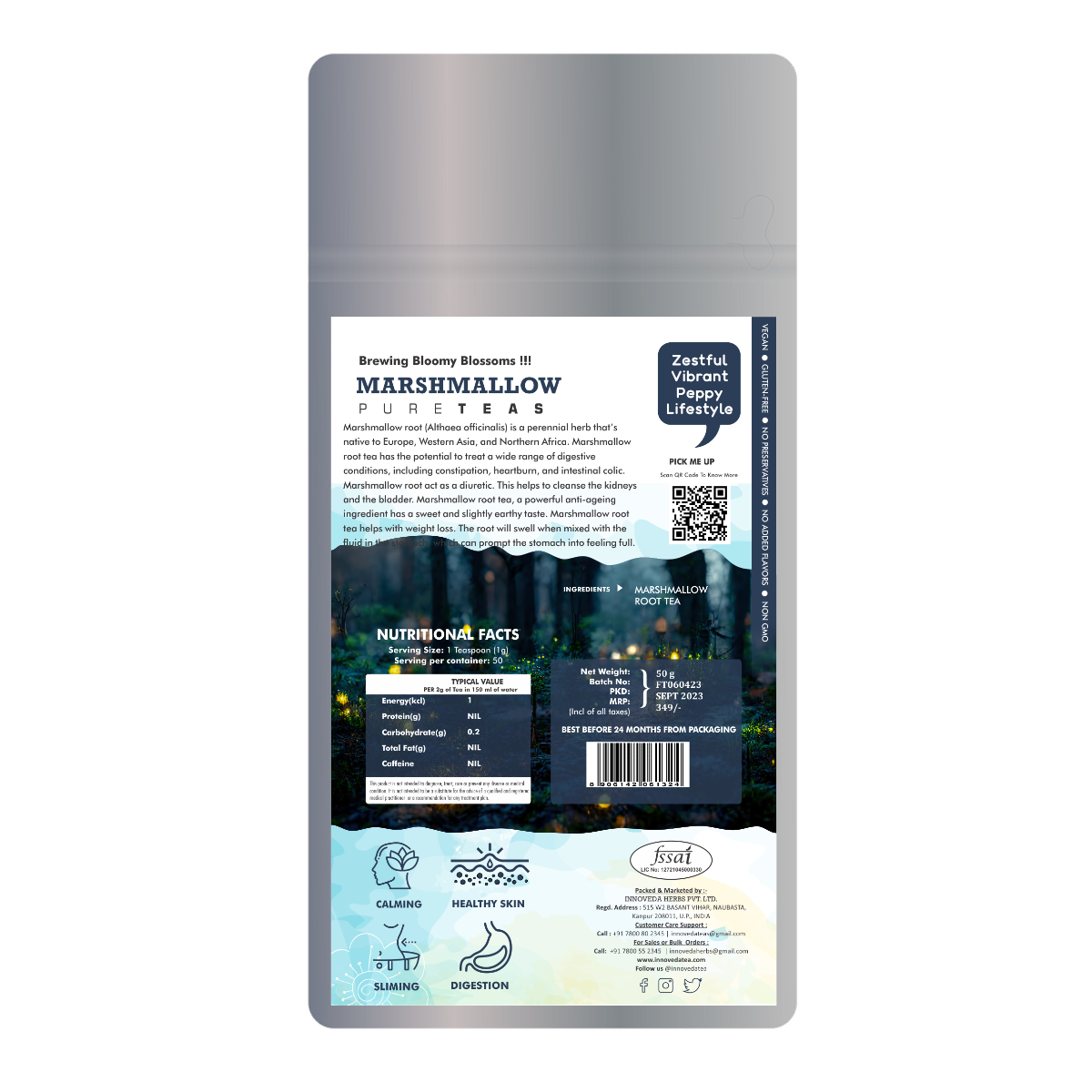 Innoveda Marshmallow Root Tea - 50 gms