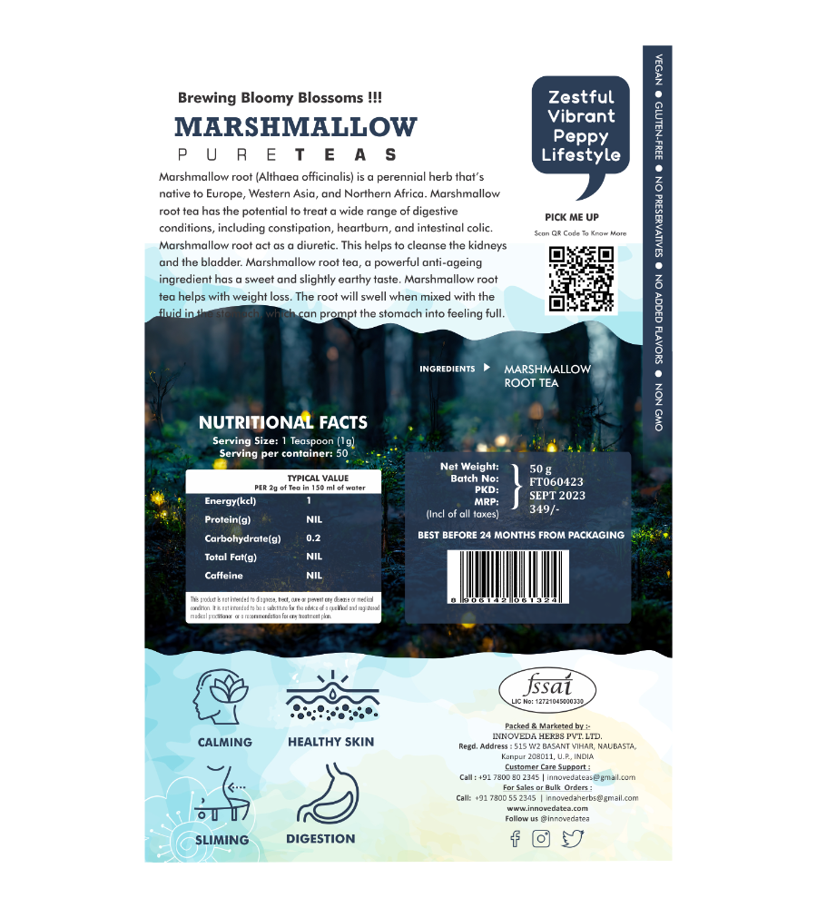 Innoveda Marshmallow Root Tea - 50 gms