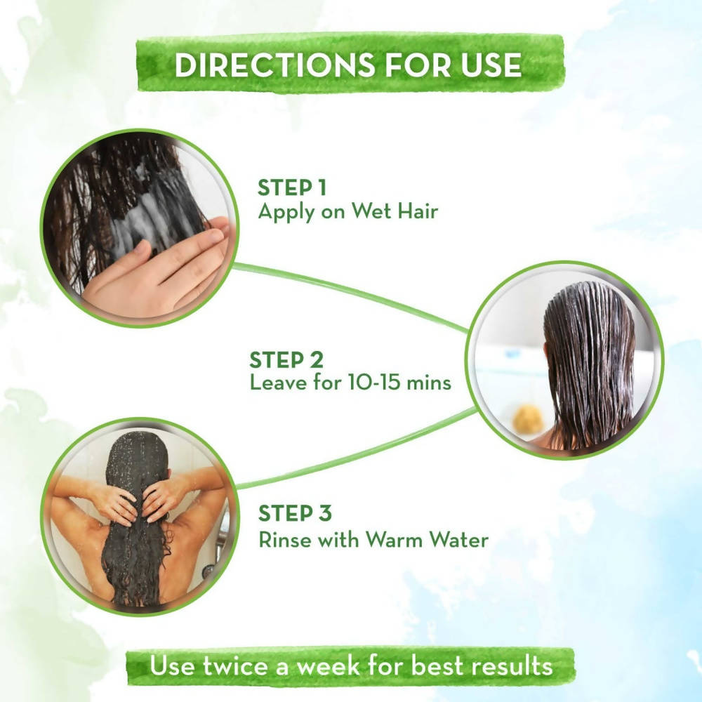 Mamaearth Rice Water Hair Mask with Rice Water & Keratin - 200 gm