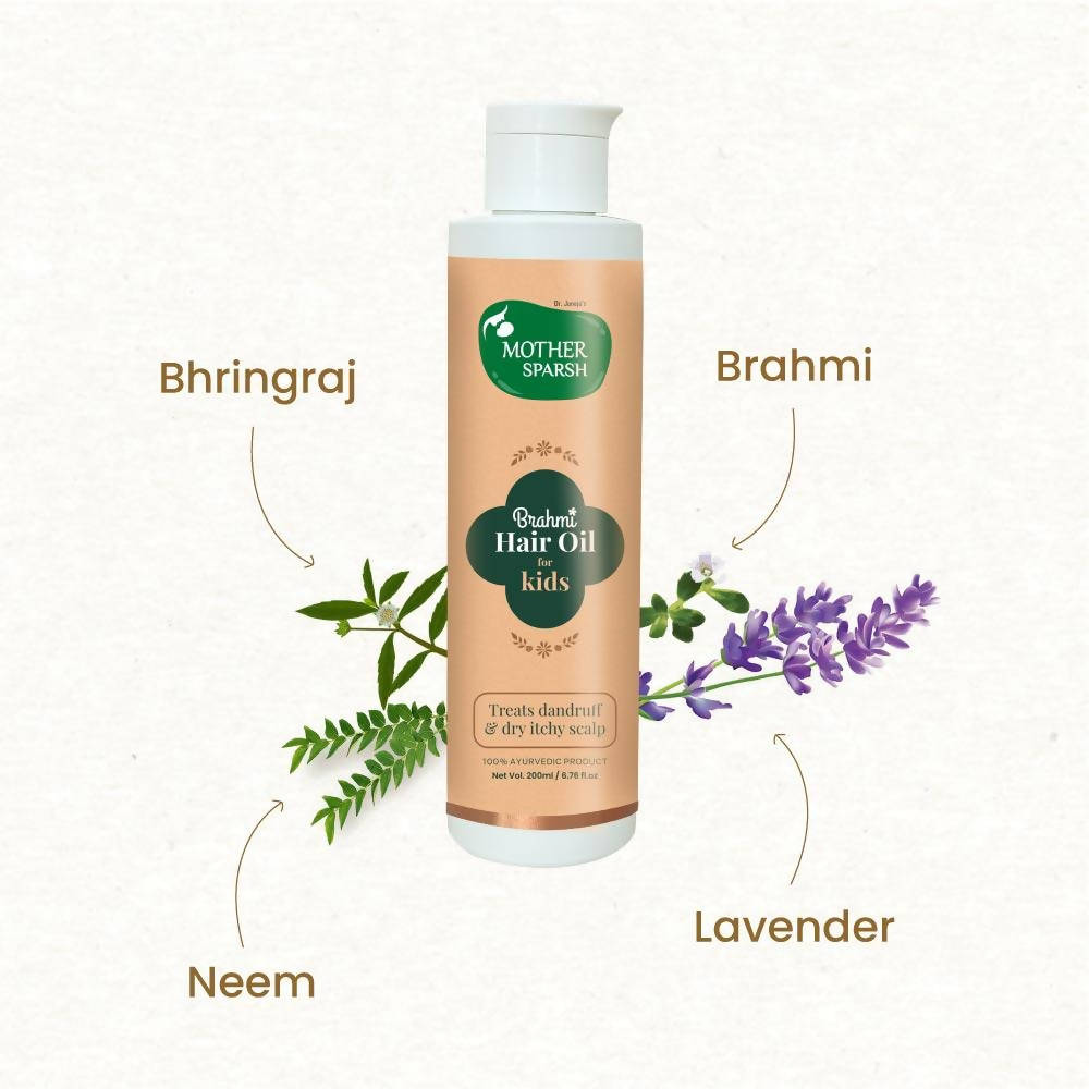 Mother Sparsh Brahmi Hair Oil For Kids - 200 ml