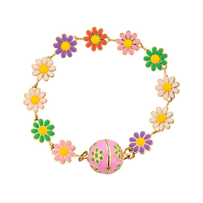 trueBrowns X Voylla Colourful Flowers Kid's Thread Rakhi For Kids