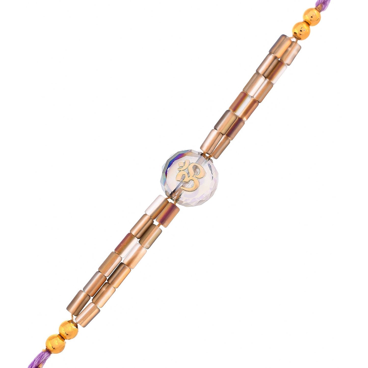 trueBrowns X Voylla Men's Bejewelled Beaded Thread Rakhi For Brother