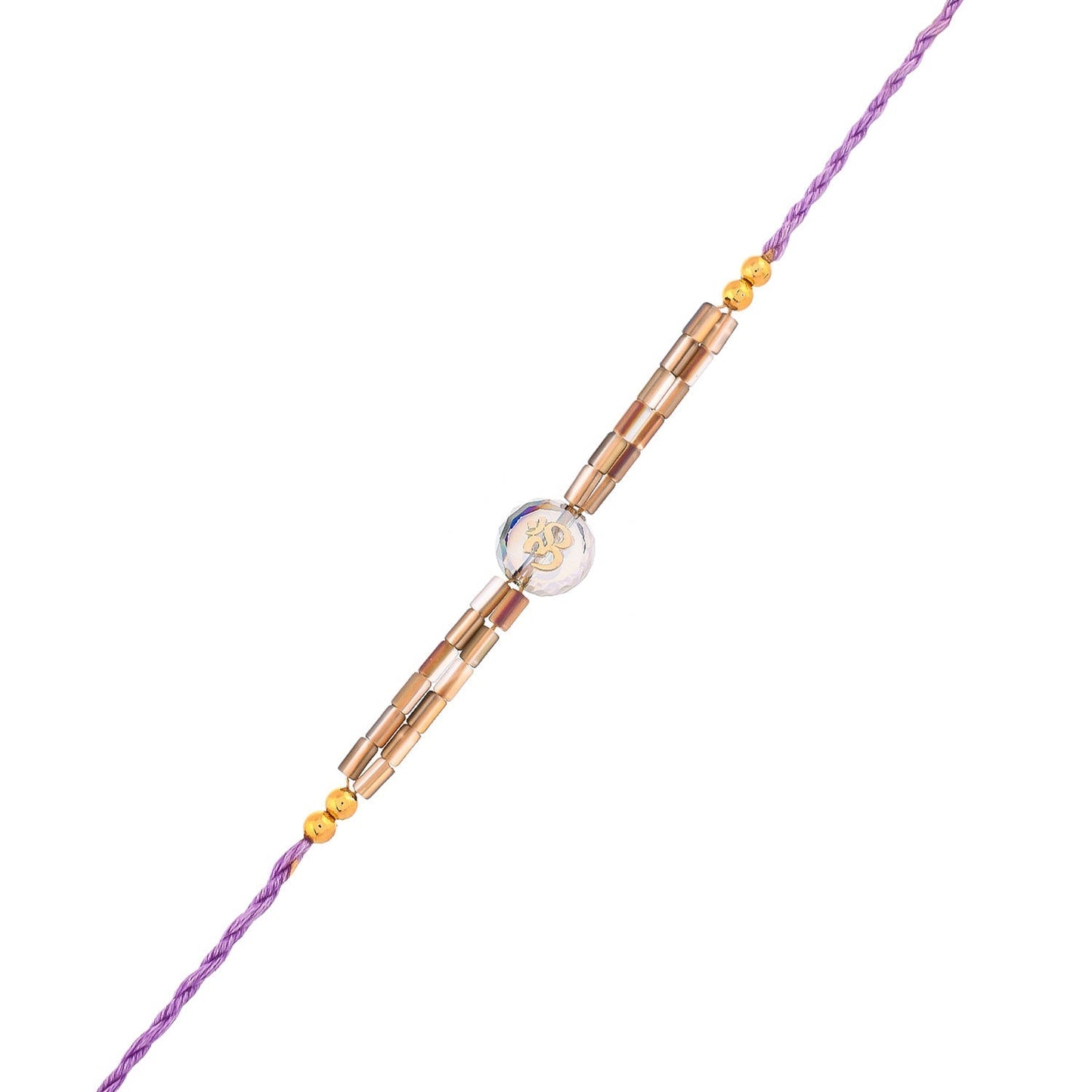trueBrowns X Voylla Men's Bejewelled Beaded Thread Rakhi For Brother