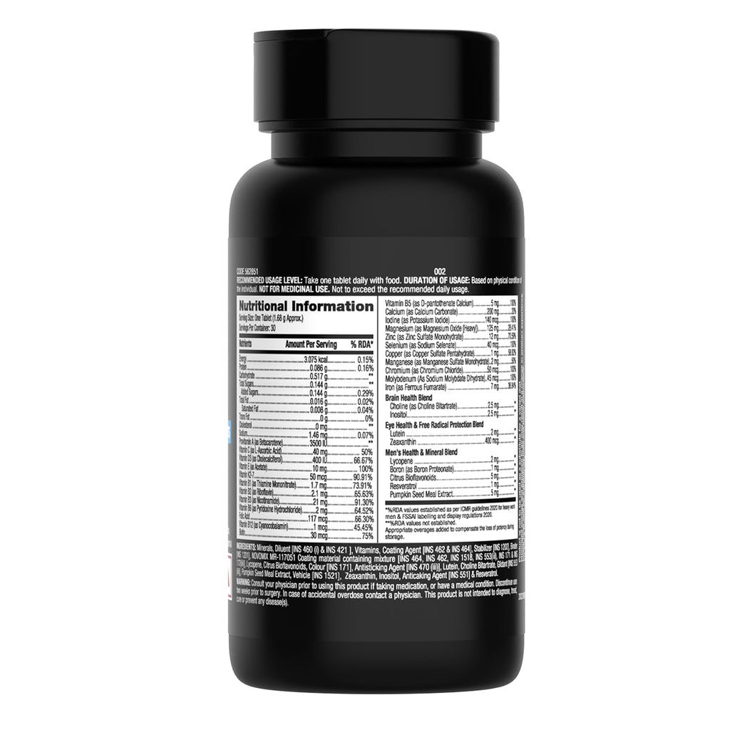GNC Mega Men One Daily Multivitamin Tablets