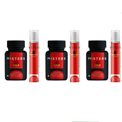 Misters Bold With Libiza & Enhance Intimate Moisturizer Cream Combo