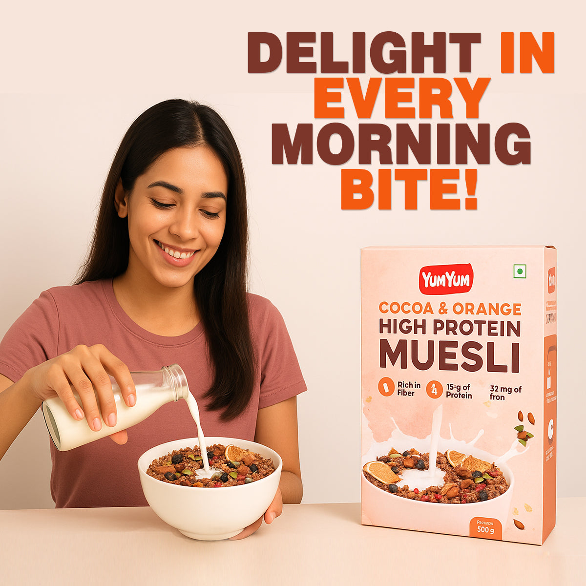 Yum Yum High Protein Muesli Box