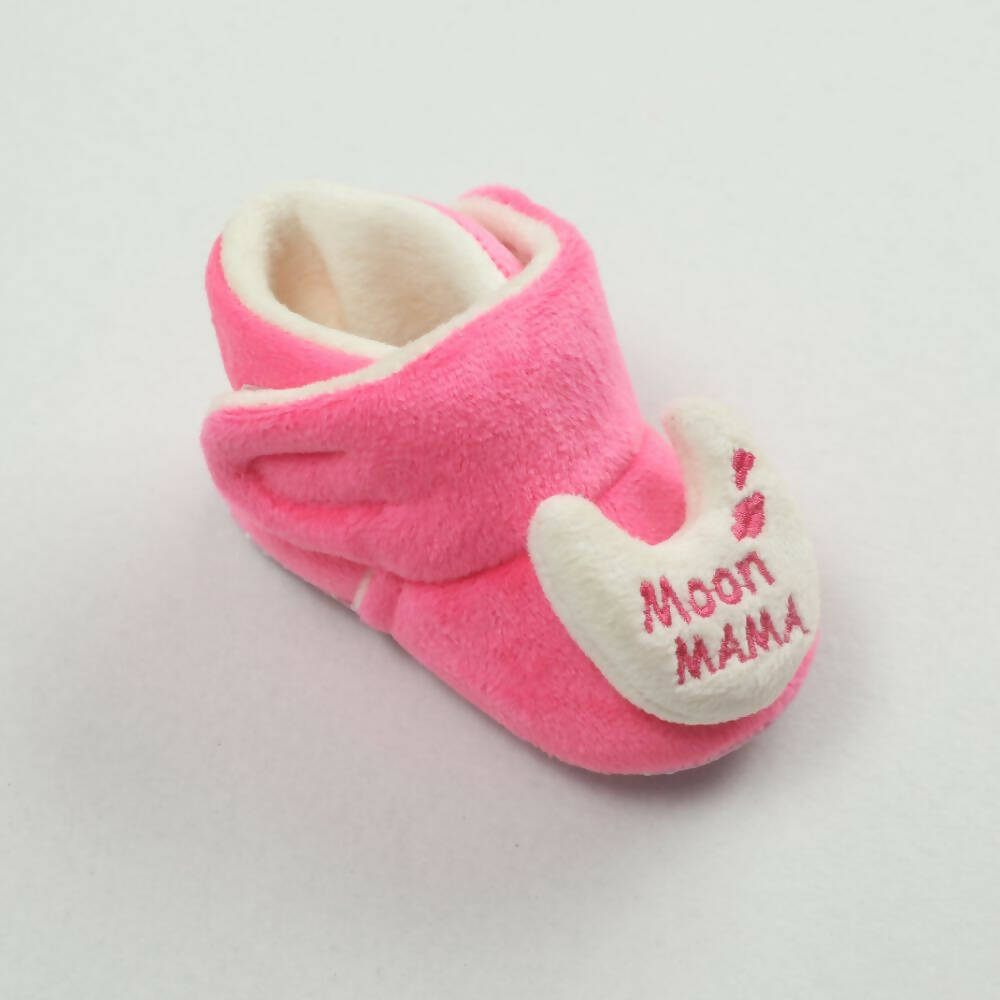 Tiny Bugs For Boys & Girls Baby Winter Booties - Pink