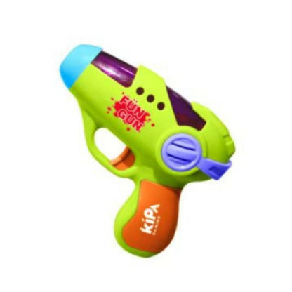 Kipa Fun Gun Colorful Musical Toy with Flashing LED Light and Sound for Kids Boys & Girls-Red