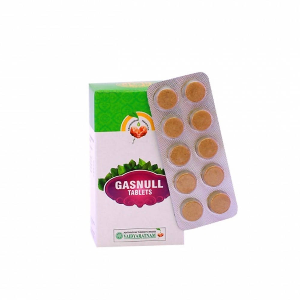 Vaidyaratnam Gasnull Tablets - 10 Tabs