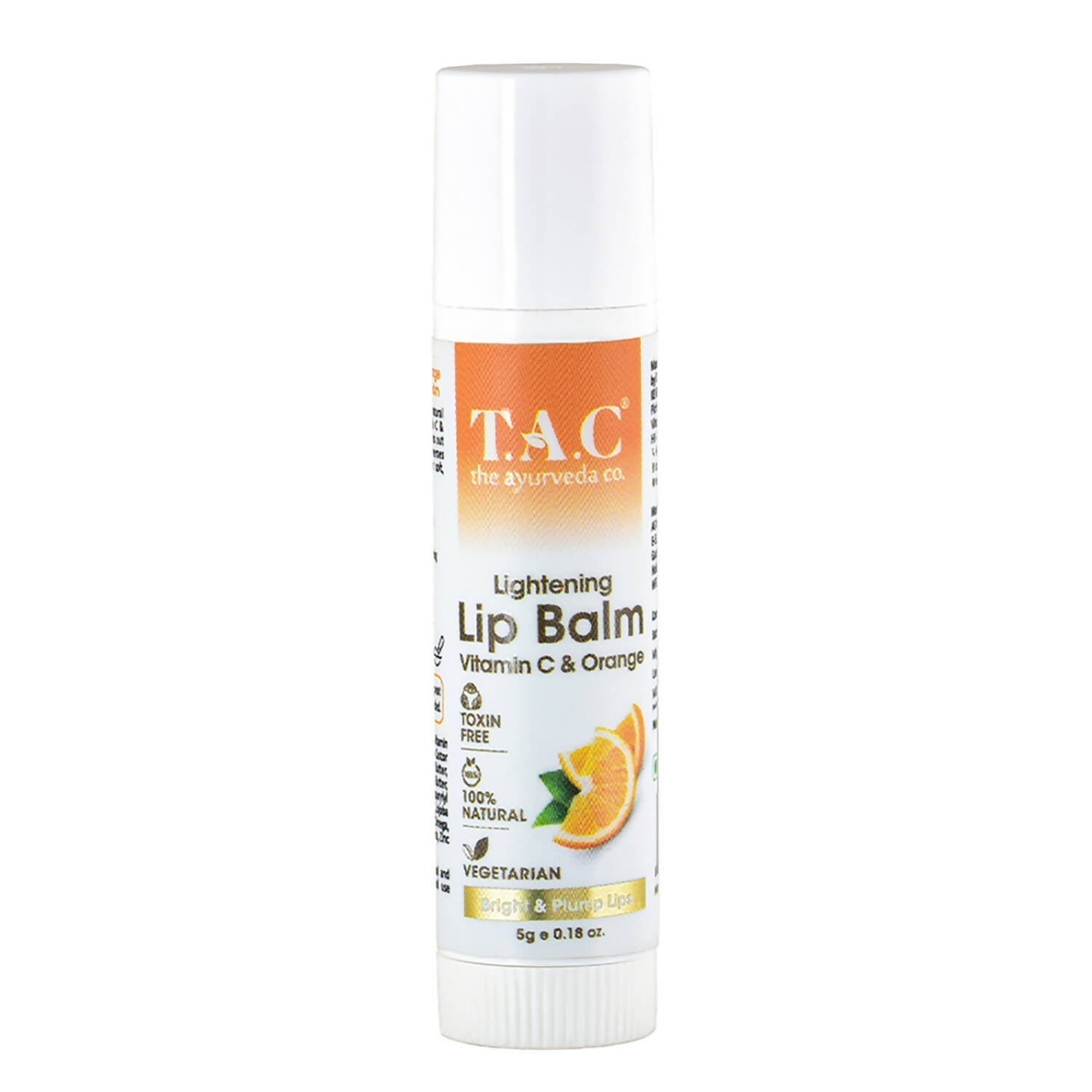 T.A.C - The Ayurveda Co. Vitamin C & Orange Lip Balm