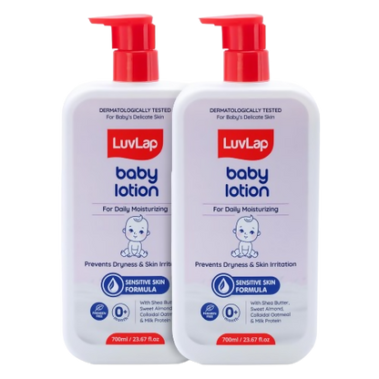LuvLap Baby Lotion with Milk Protein