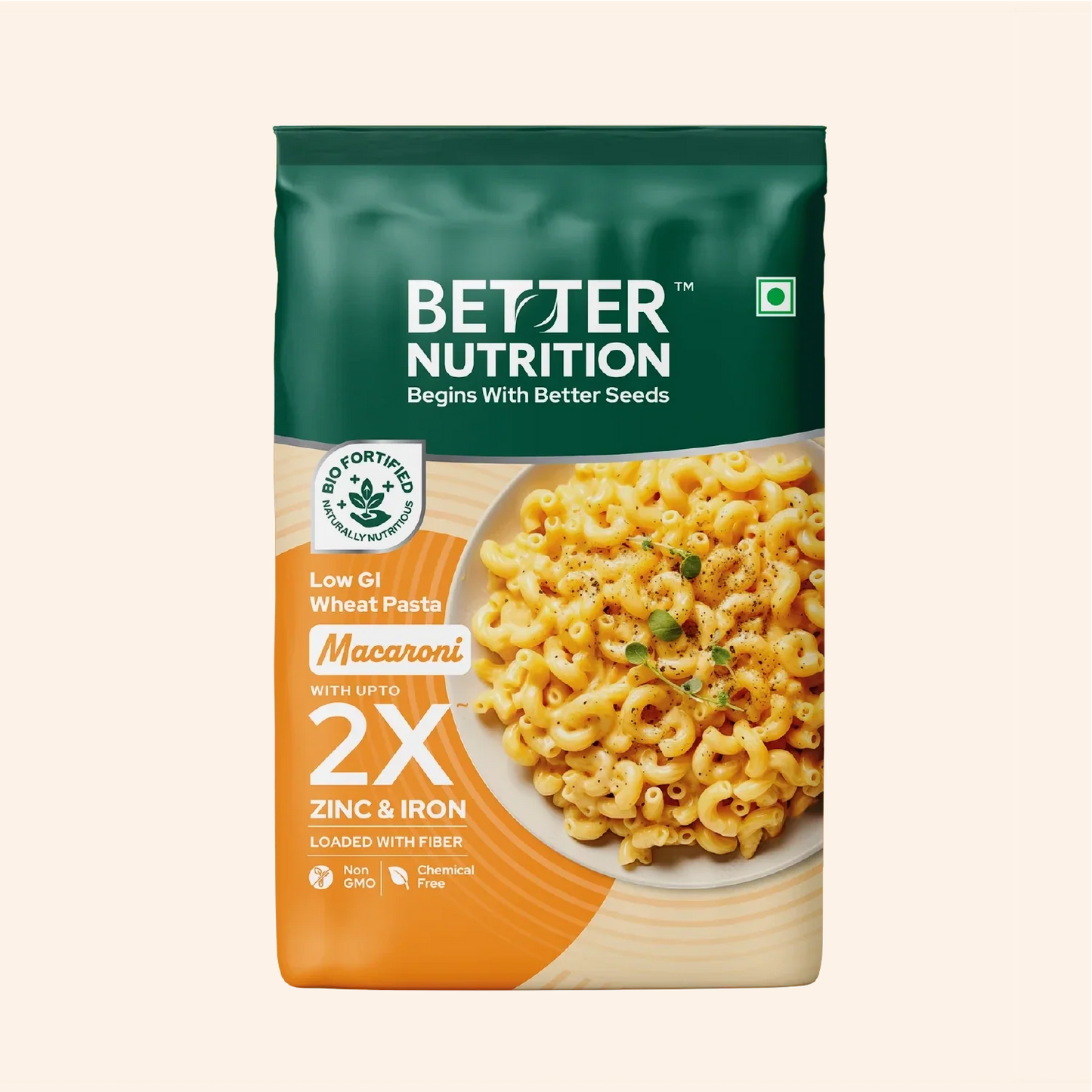 Better Nutrition Biofortified Macaroni / Wheat Pasta