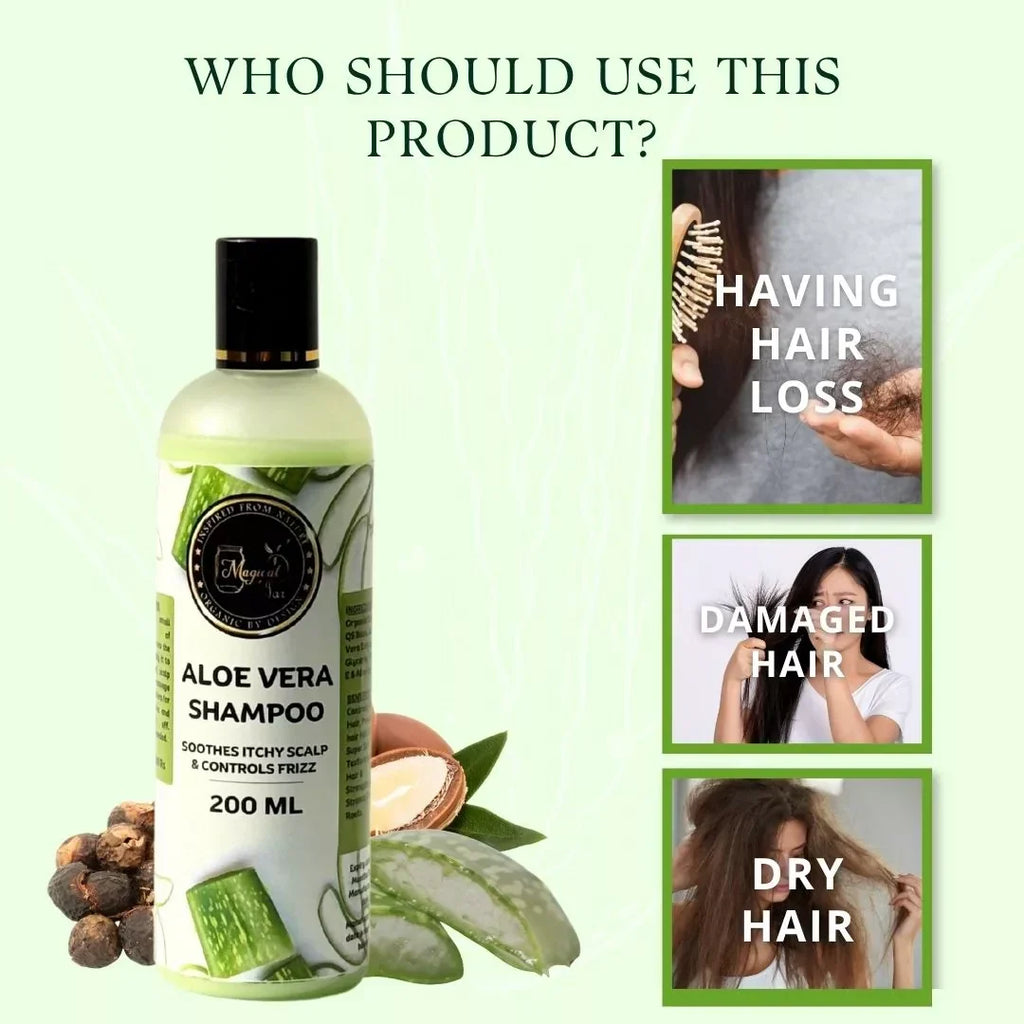 Magical Jar Aloe Vera Shampoo Nourishment Boost - 200 ml