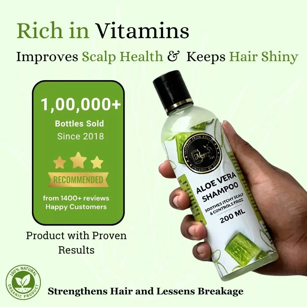 Magical Jar Aloe Vera Shampoo Nourishment Boost - 200 ml