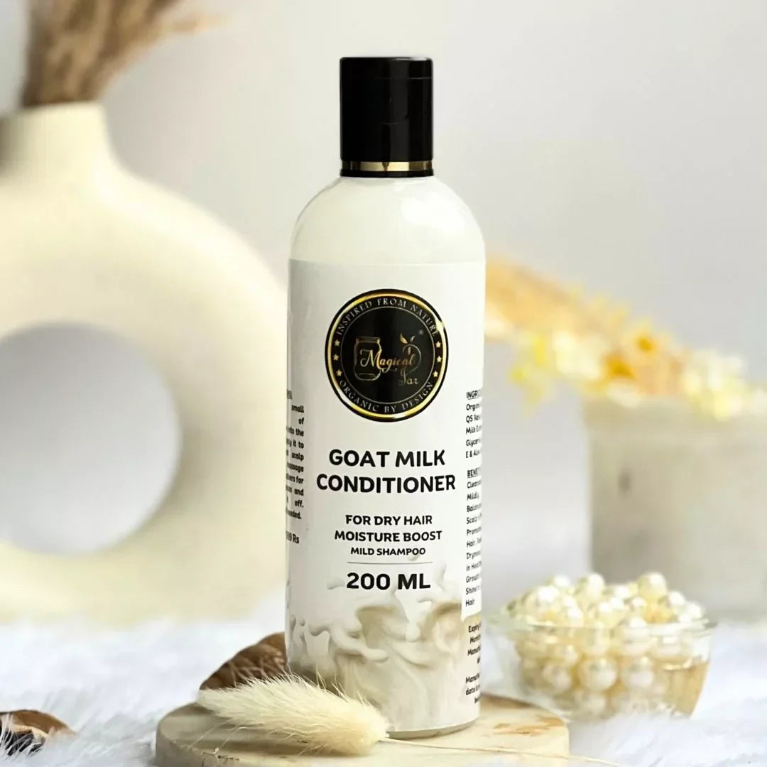 Magical Jar Goat Milk Conditioner Softens, Repairs - 200 ml