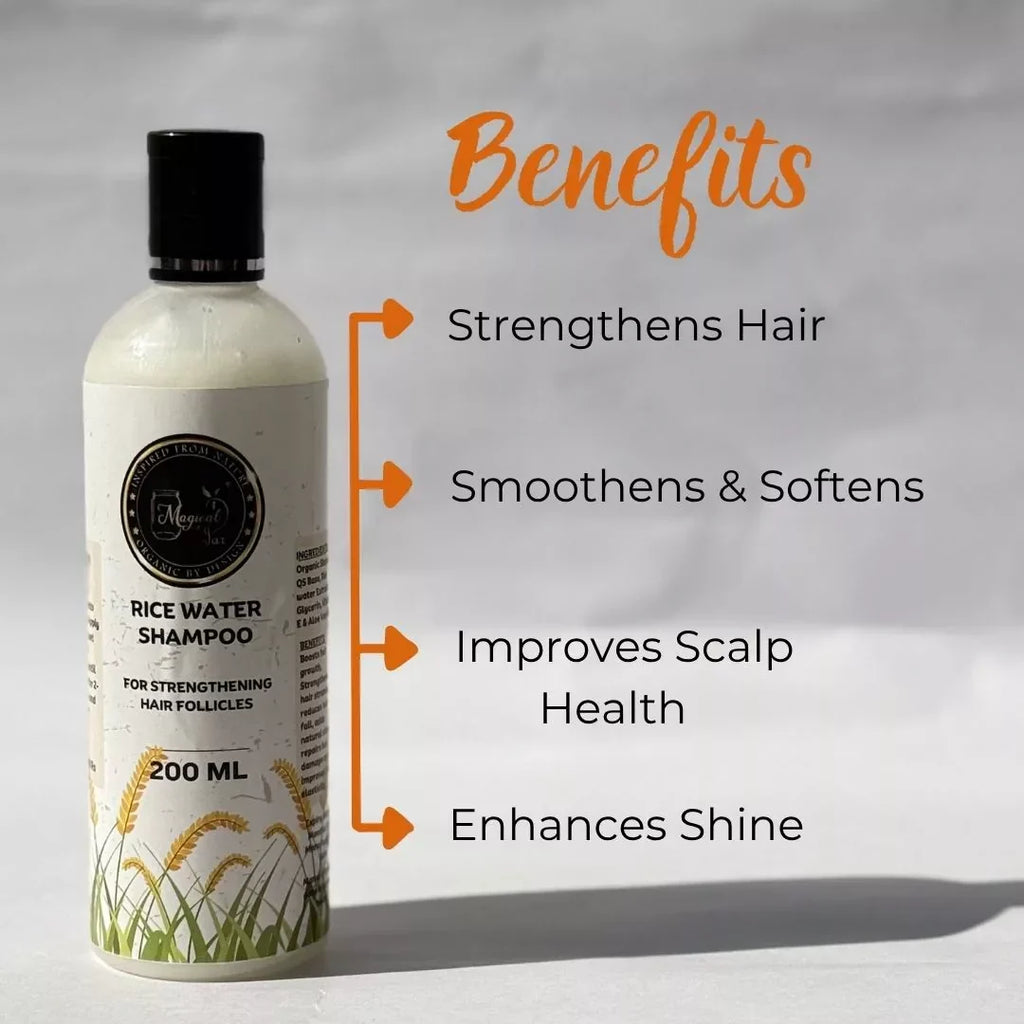 Magical Jar Rice Water Shampoo Nourish & Repair - 200 ml