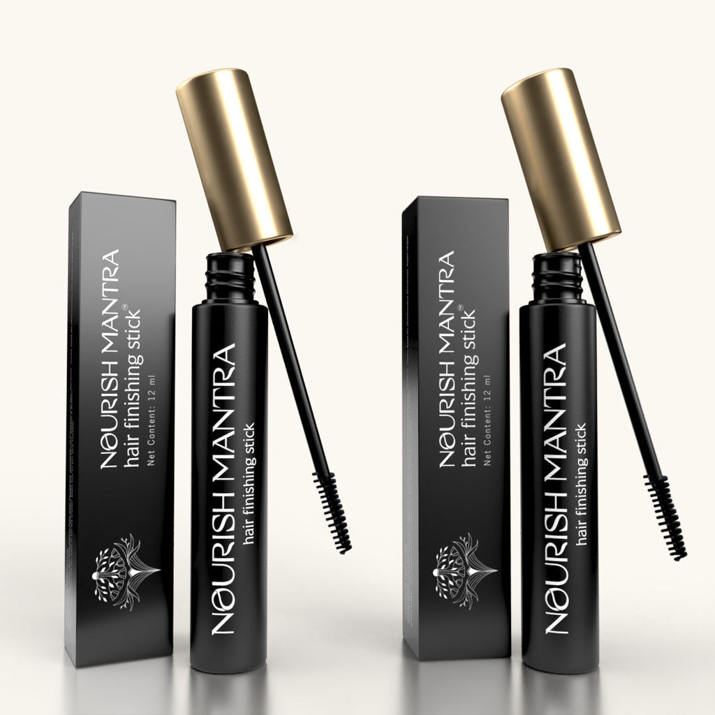 Nourish Mantra Hair Finishing Stick - 12 ml (Pack Of 2)
