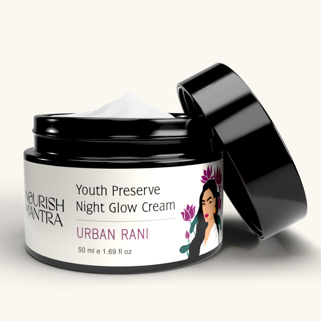 Nourish Mantra Youth Preserve Night Glow Cream Urban Rani - 50 ml