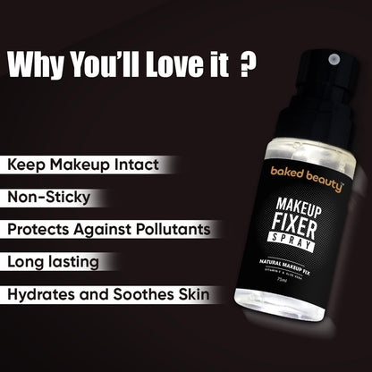 Baked Beauty Makeup Fixer With Aloe Vera & Vitamin-E