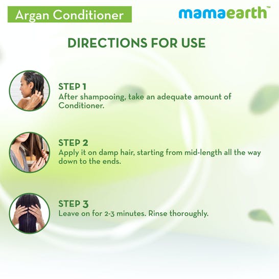 Mamaearth Argan Conditioner For Frizz-Free & Strong Hair - 250 ml