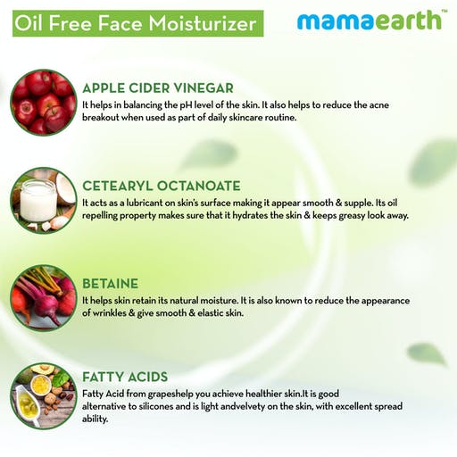Mamaearth Oil-Free Face Moisturizer - 80 ml
