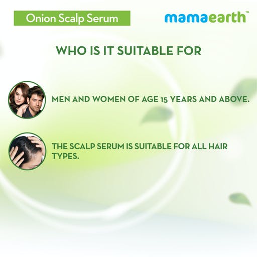 Mamaearth Onion Scalp Serum For Healthy Hair Growth - 50 ml