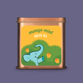 Tea Trunk Mango Mint Green tea - 100 gms