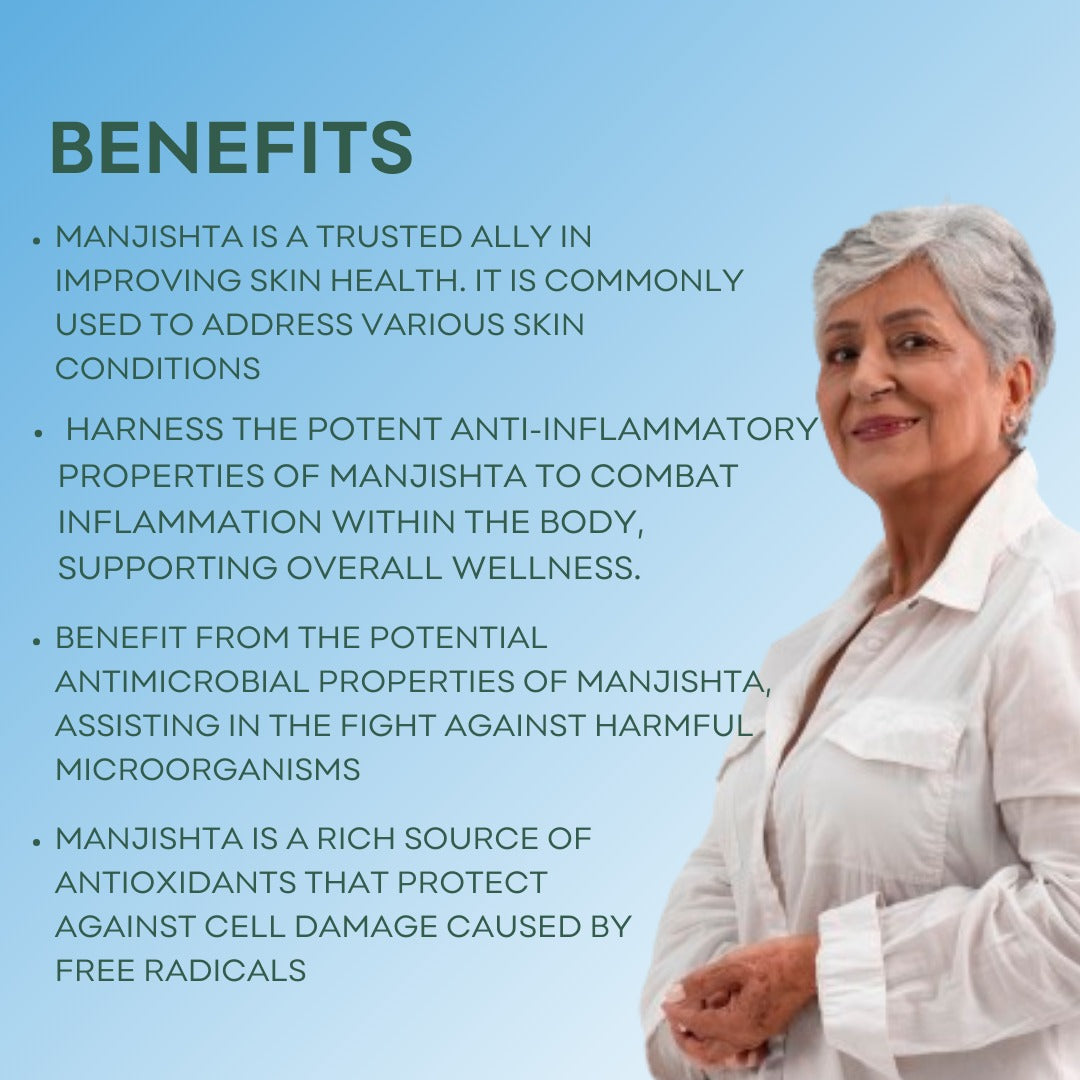 Tejaswani Herbs and Herbal Products Manjishta Powder