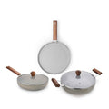 Classic Essentials Marbella Combo Non-Stick Dosa Tawa Frypan and Kadhai