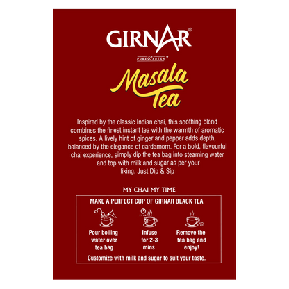 Girnar Black Tea Bags - Masala Tea