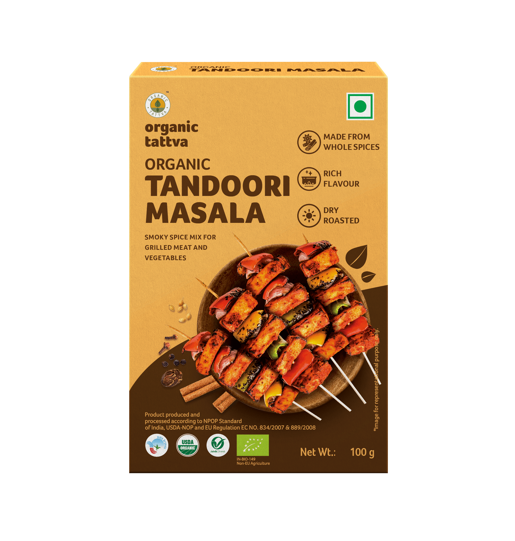 Organic Tattva Tandoori Masala Powder
