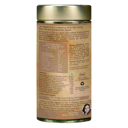 Organic Wellness Masala Chai Tin